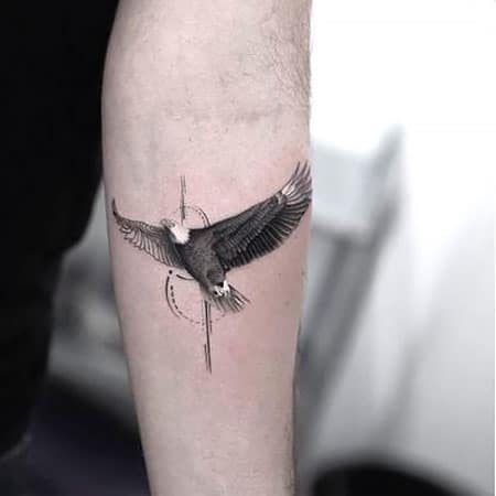 Small Eagle Tattoo