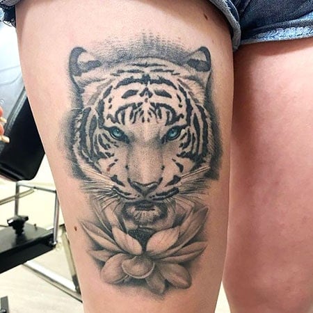 Tiger Lilly Tattoo 4