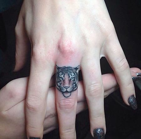 Tiger Knuckle Tattoo 2