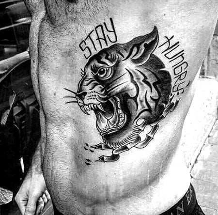Tiger Quote Tattoo