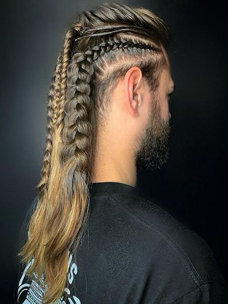 Viking Cornrow Braids