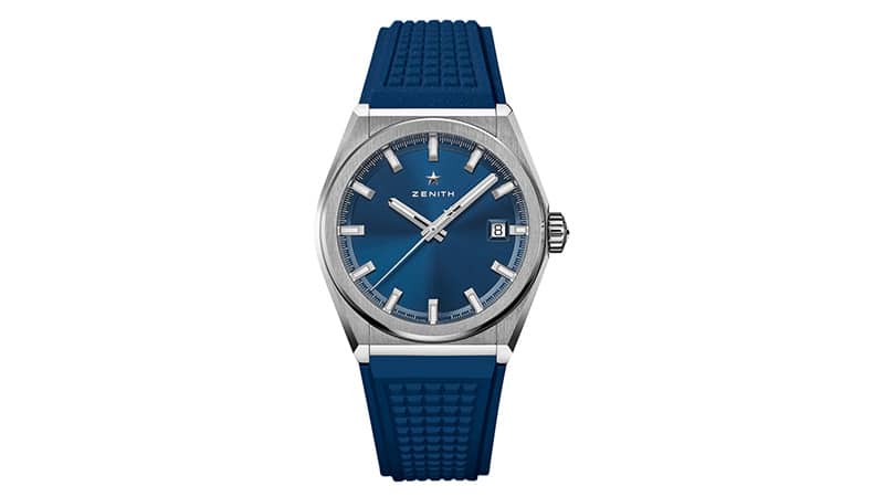 Zenith Defy Classic Automatic Blue Dial Titanium Men's Watch