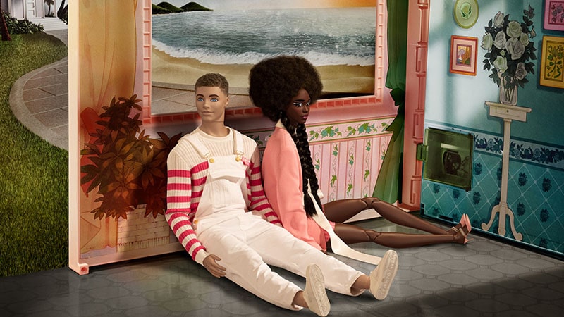 Balmain Debuts Collection With Barbie