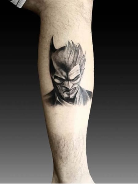 Batman And Joker Tattoo