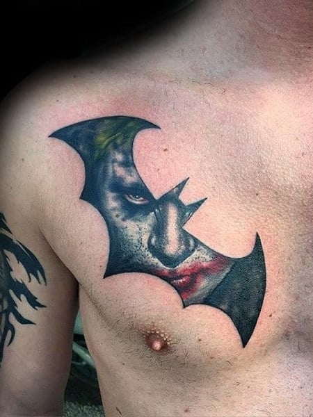 Batman And Joker Tattoo2