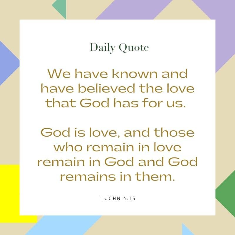 Bible Quotes About Love