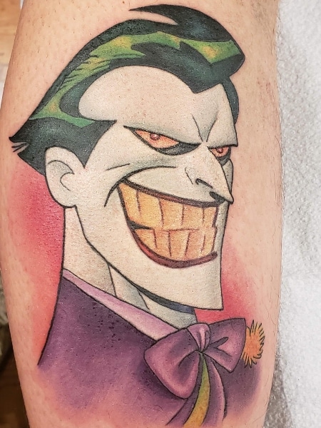 Cartoon Joker Tattoo