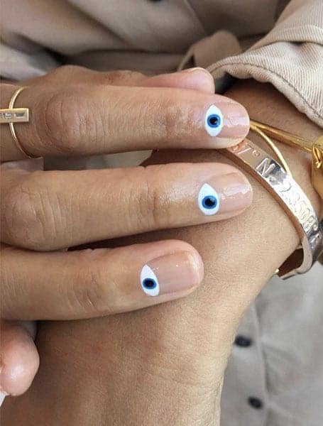 Evil Eye Art Nail Ideas Aliciatnails