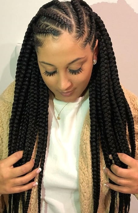 Extra Long Goddess Braids1