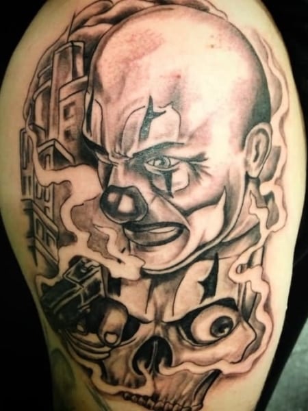 Gangster Joker Tattoos