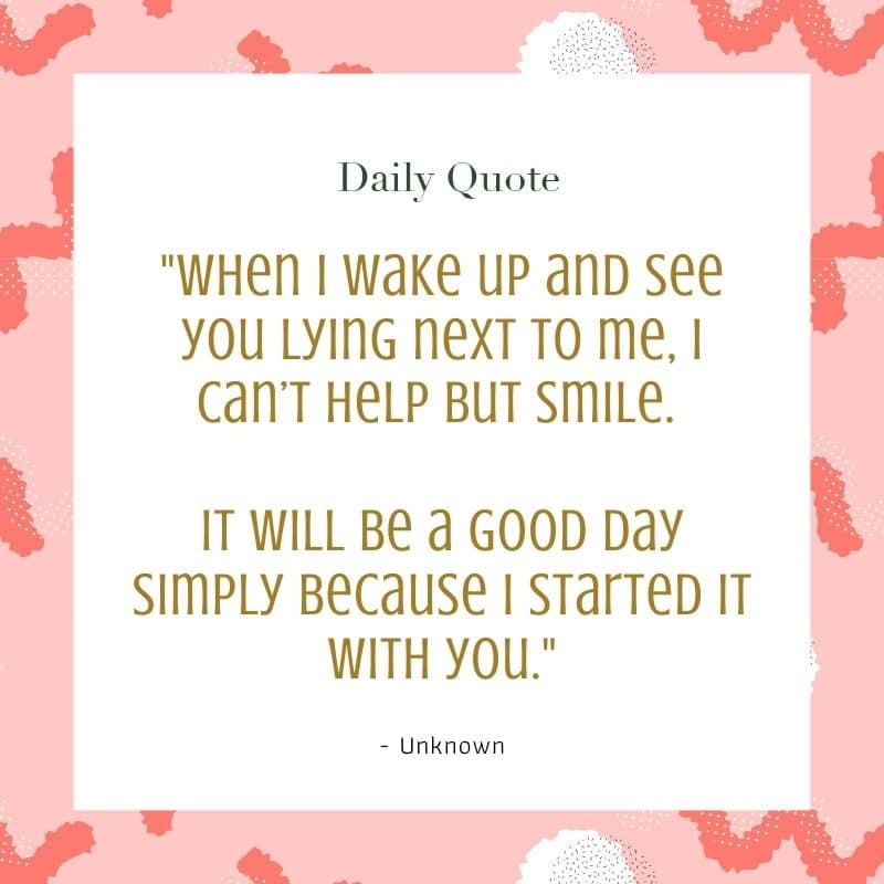 Good Morning Love Quotes