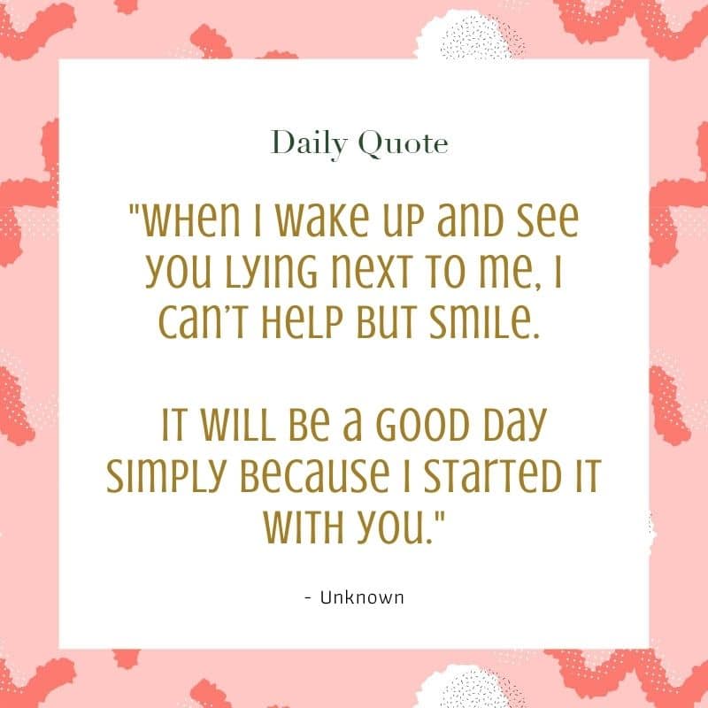 Good Morning Love Quotes