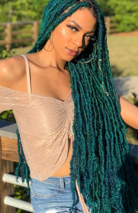 Green Goddess Braids