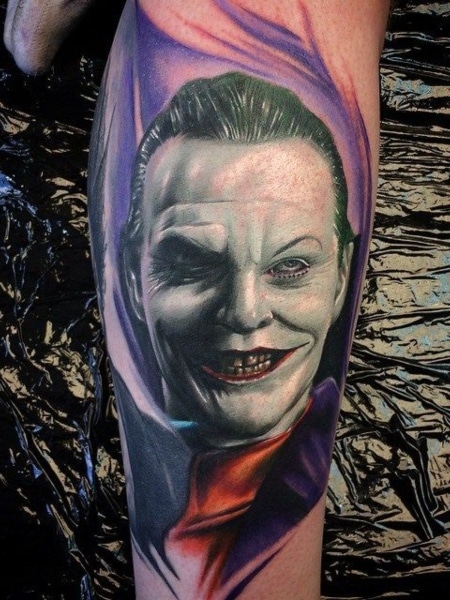 Discover 92+ joker face tattoos latest - thtantai2