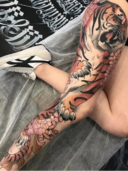 Pin by Kuro on Tattoo  Leg tattoo men Leg sleeve tattoo Full leg tattoos