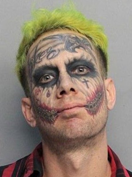 Joker Face Tattoo2