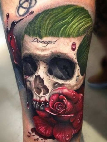 Joker Skull Tattoo