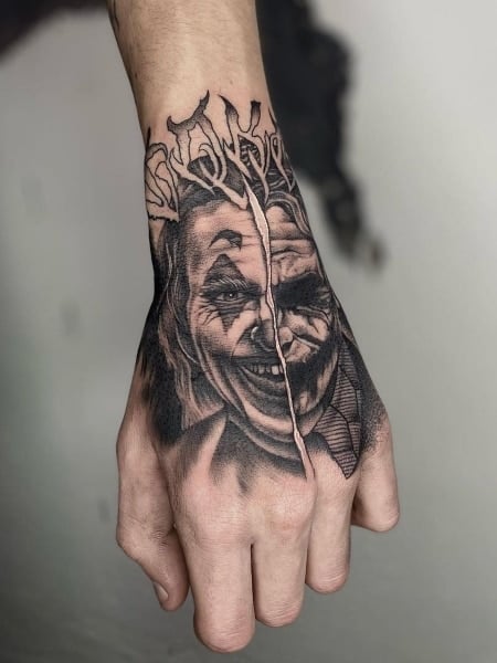 30 Best Joker Hand Tattoo Ideas  Read This First