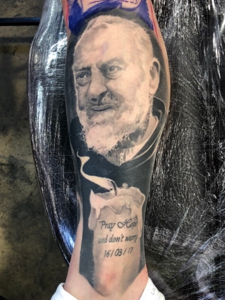 Portrait Leg Tattoo (1)