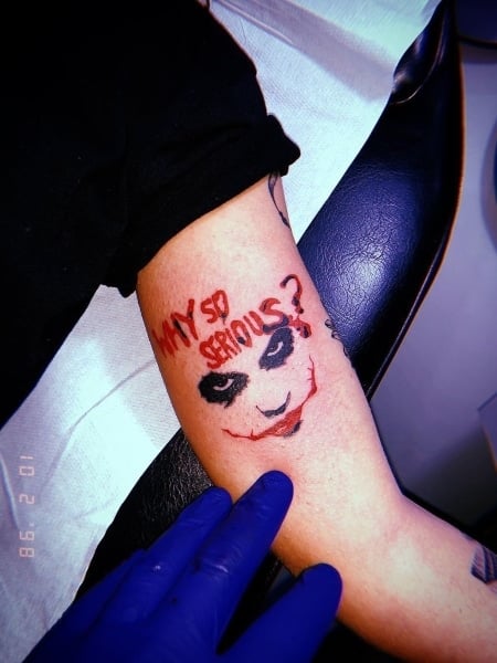 Simple Joker Tattoo2