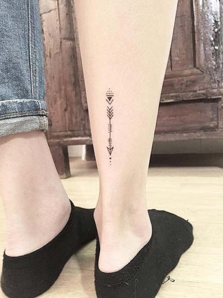 Simple Leg Tattoos