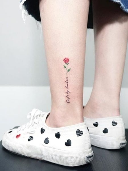 Small Leg Tattoos 1