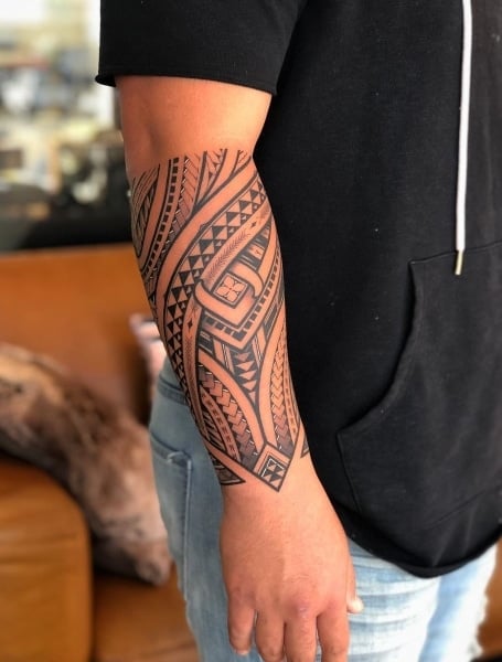 Tribal Forearm Tattoo