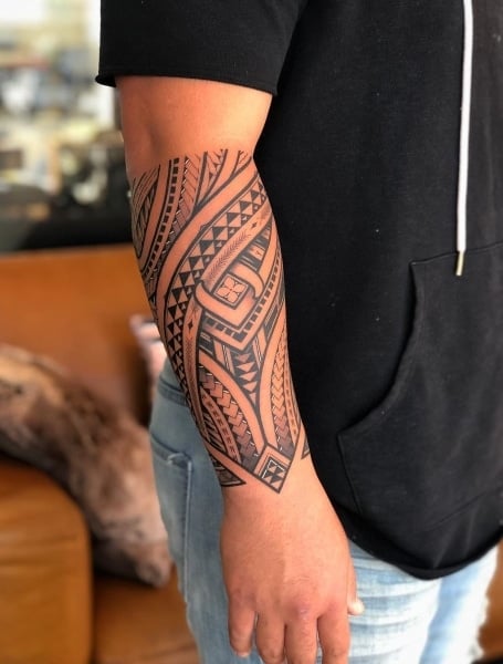 Top 53 Tribal Forearm Tattoo Ideas 2021 Inspiration Guide