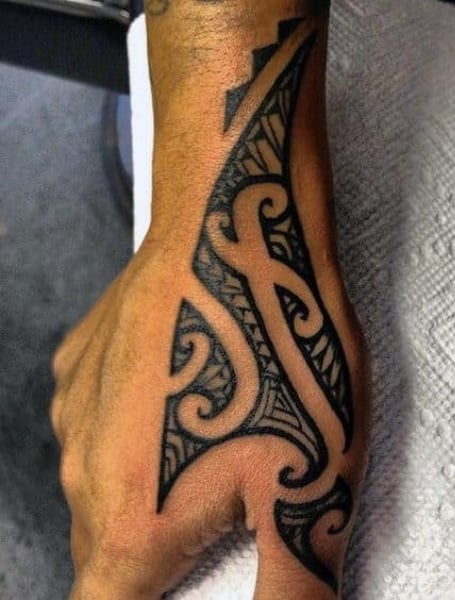 Tribal Hand Tattoos