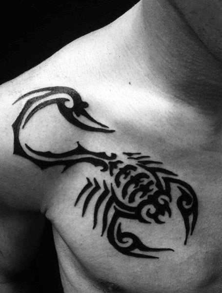 Tribal Scorpion Tattoo 2
