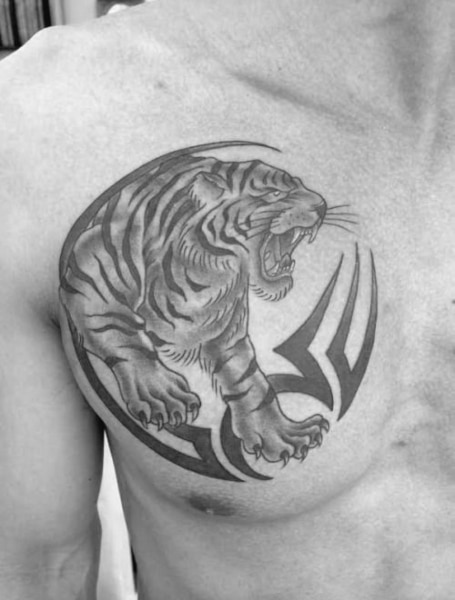 Tribal Tiger Tattoo 2