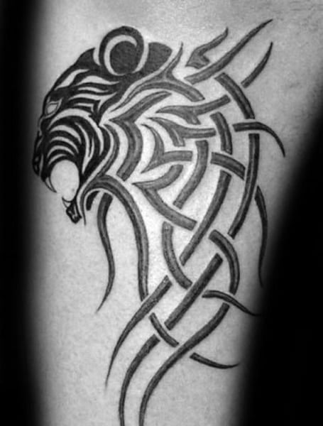 Tribal Tiger Tattoo