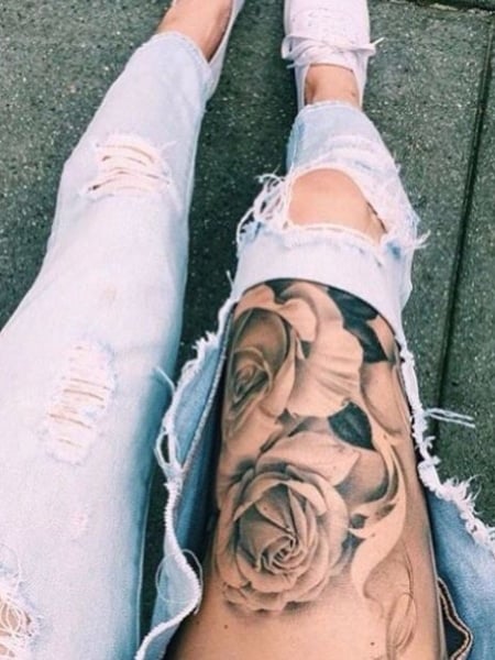 Upper Leg Tattoo2