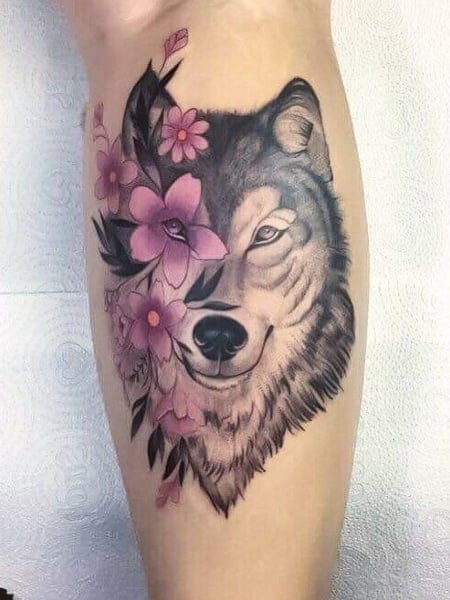 Beautiful Leg Tattoo