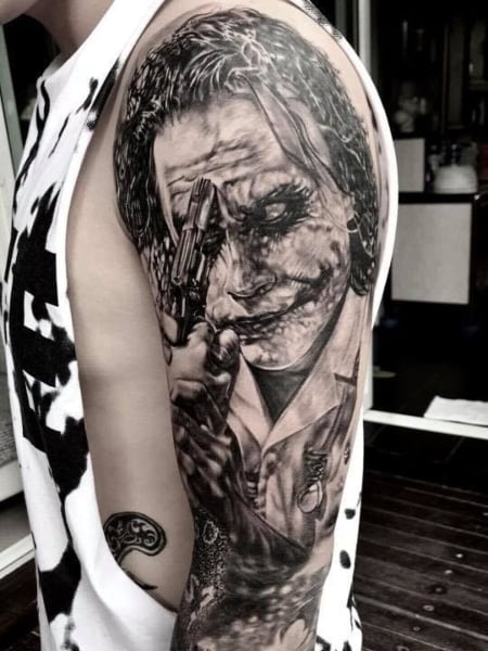 Black Joker Tattoo2