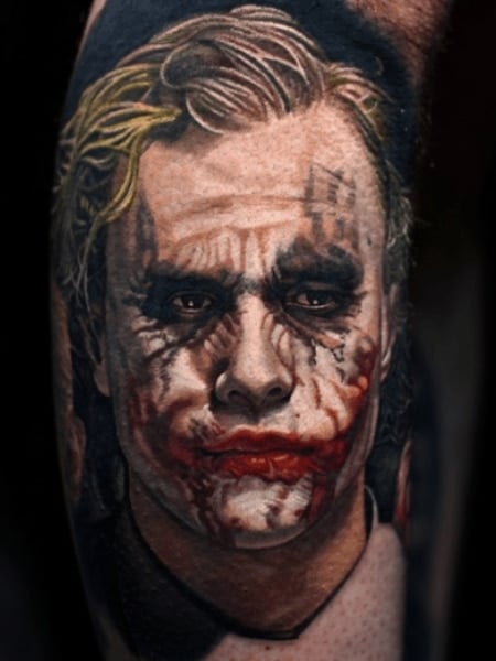 Dark Knight Joker Tattoo