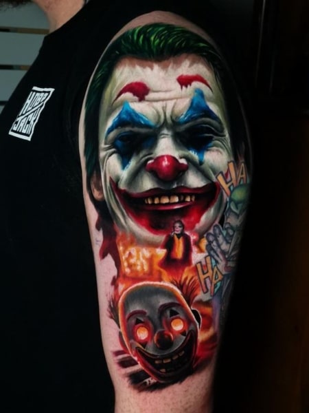 Killer Joker Tattoo