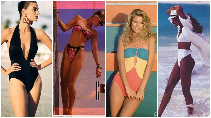 80s Beach Fashion