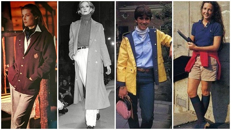 80s Preppy Fashion