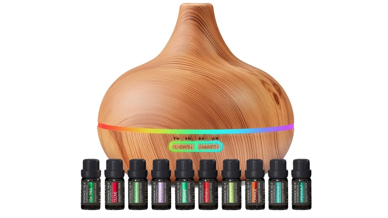 Aromatherapy Diffuser And Essential Oil Set