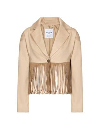 Fringe Cropped Jacket