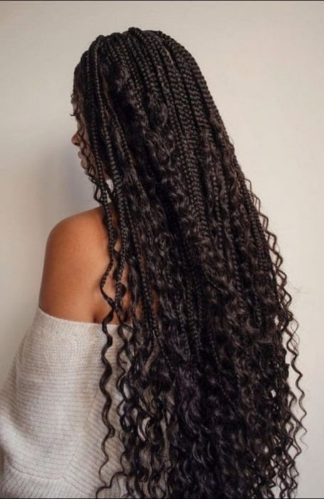 PROTECETIVE STYLES Natural hair  CROCHET LATCH HOOK TREE BRAIDS