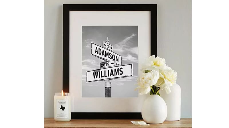 Intersection Of Love Photo Print