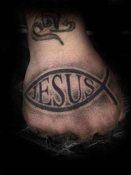 Jesus Fish Tattoo 
