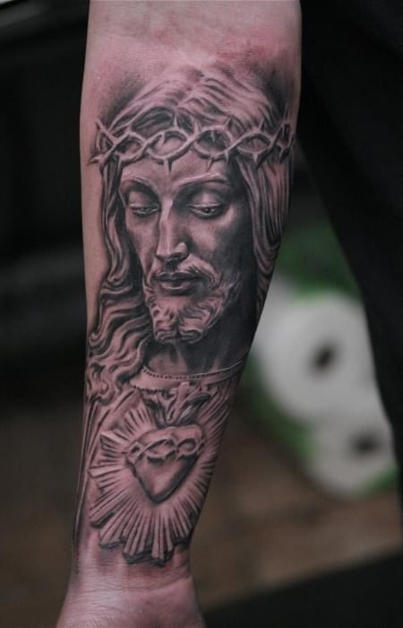 Jesus Tattoo For Men