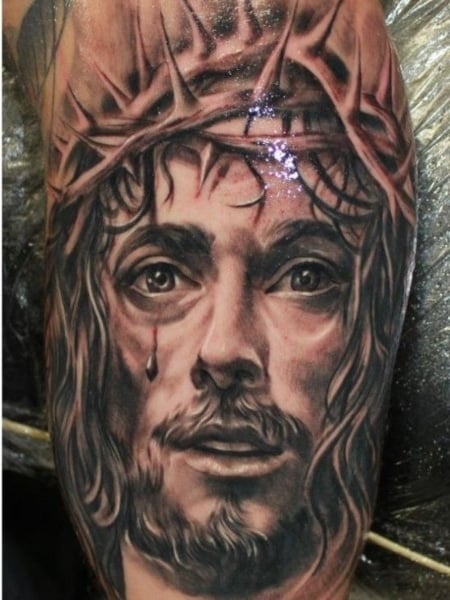 Jesus Wept Tattoo
