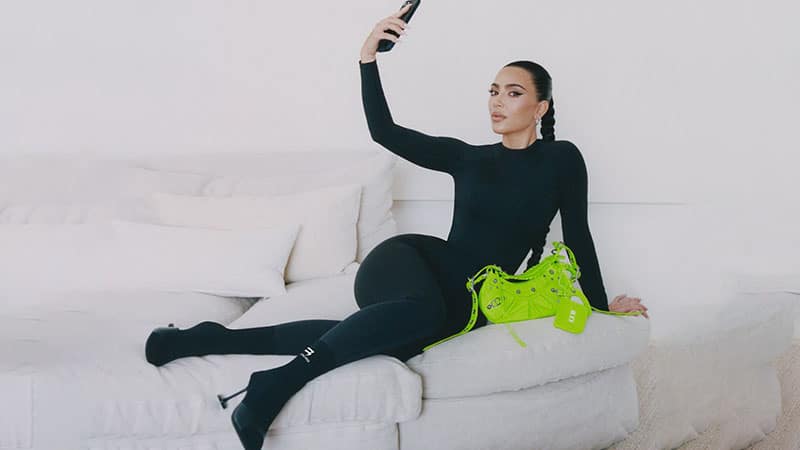 Kkw Stars In Balenciaga Campaign