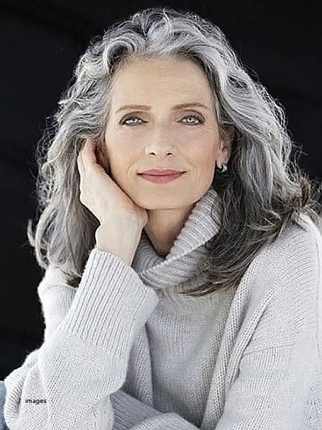 Long Wavy Hair Older Women