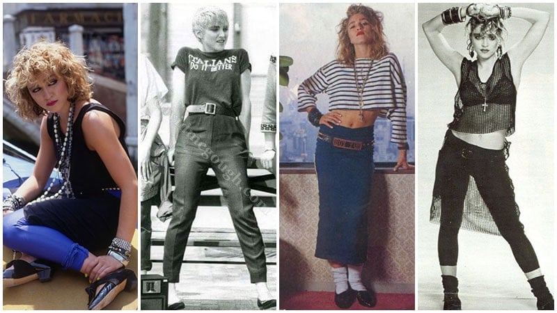 Madonna 80s Fashion