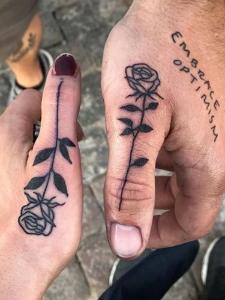 Matching Meaningful Couple Tattoos1